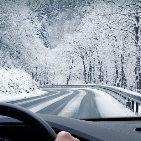 winter driving; icy road conditions